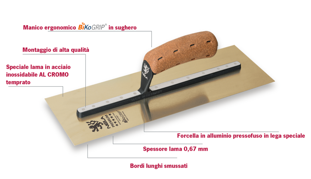 NELA FRATTONE CHROME STEEL s.1040